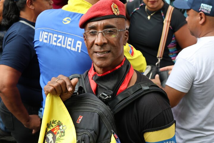 Informe fotográfico | Gran marcha en Venezuela exige la liberación del presidente Nicolás Maduro y de Cilia Flores tras su detención ilegal por Estados Unidos