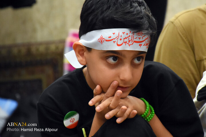 مراسم معنوی اعتکاف نونهالان رضوی در رشت