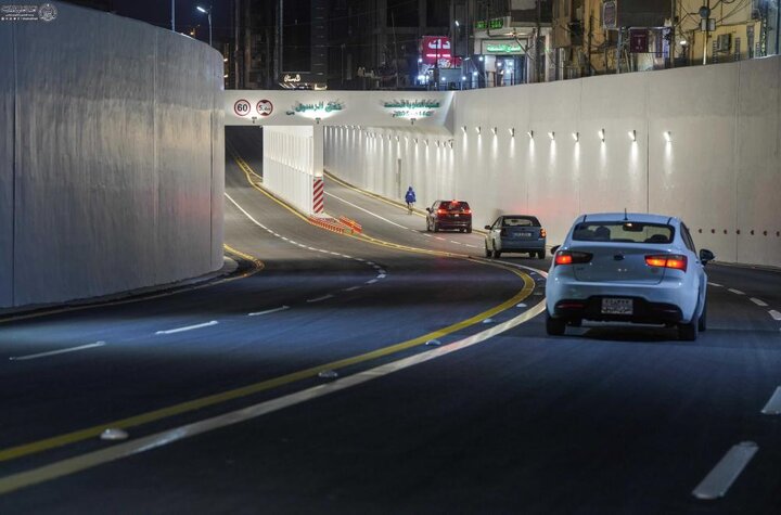 تقرير مصور/ العتبة العلوية تفتتح نفقي الرسول (ص) والشيخ الطوسي(قده) في النجف الأشرف