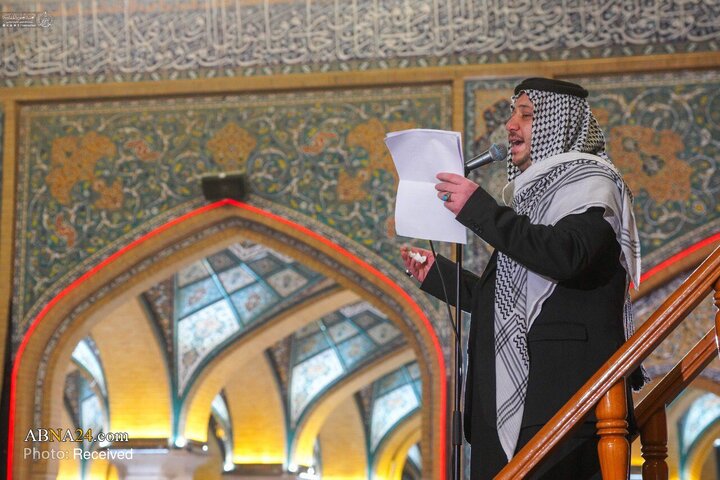 آیین عزاداری وفات حضرت زینب(س) در حرم مطهر علوی