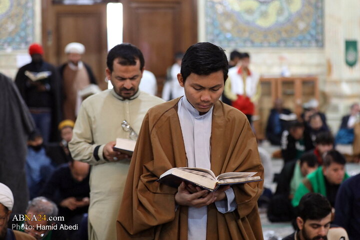 مراسم معنوی «ام‌داوود» در حرم حضرت معصومه(س)