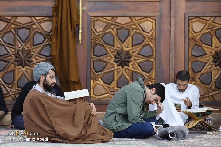 مراسم معنوی «ام‌داوود» در حرم حضرت معصومه(س)