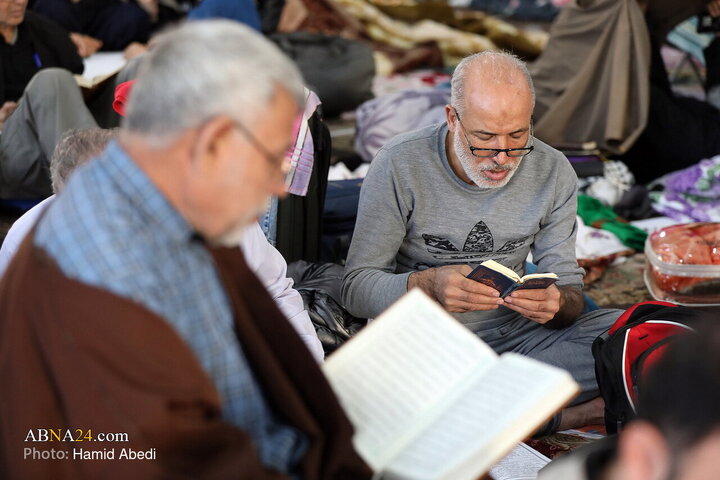 مراسم معنوی «ام‌داوود» در حرم حضرت معصومه(س)