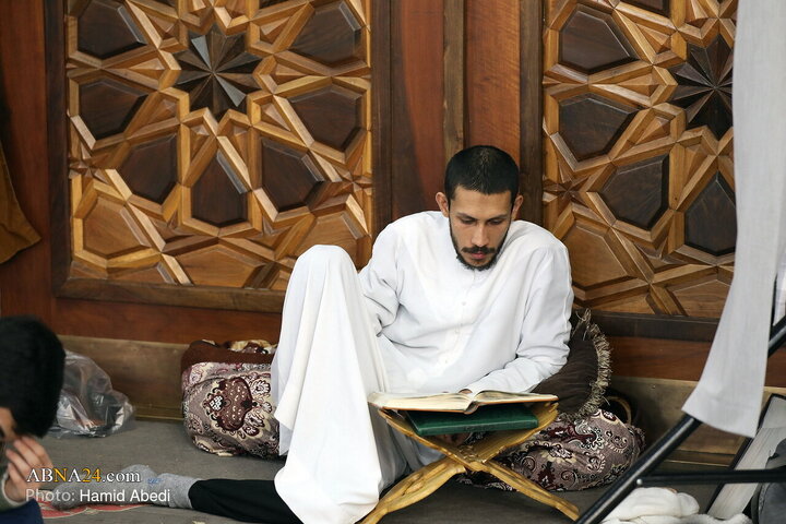 مراسم معنوی «ام‌داوود» در حرم حضرت معصومه(س)