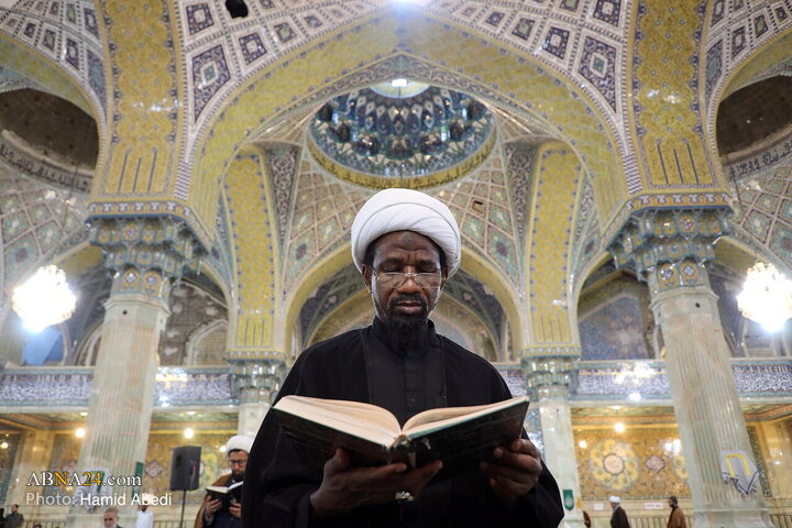 مراسم معنوی «ام‌داوود» در حرم حضرت معصومه(س)