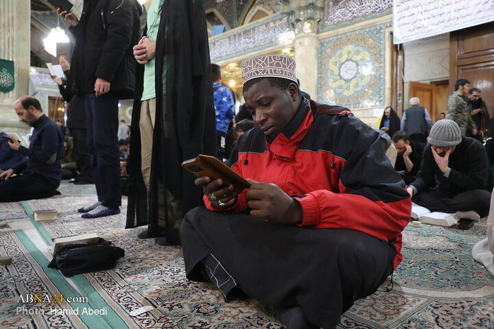 مراسم معنوی «ام‌داوود» در حرم حضرت معصومه(س)
