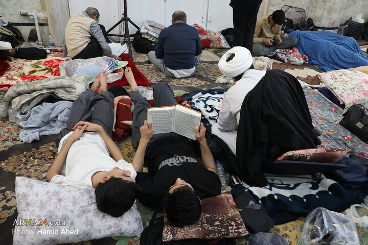 مراسم معنوی «ام‌داوود» در حرم حضرت معصومه(س)