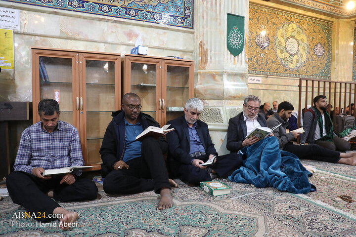 مراسم معنوی «ام‌داوود» در حرم حضرت معصومه(س)