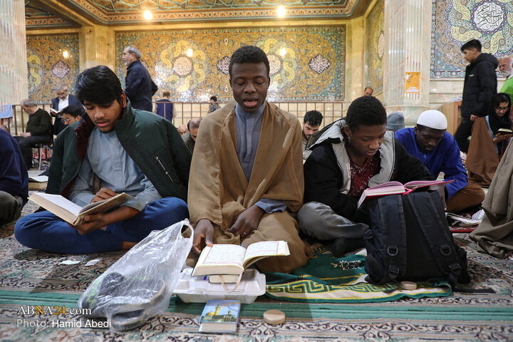 مراسم معنوی «ام‌داوود» در حرم حضرت معصومه(س)