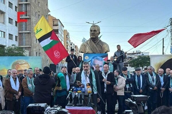 March Held in Beirut on Anniversary of Gen. Soleimani Martyrdom (+Photos)