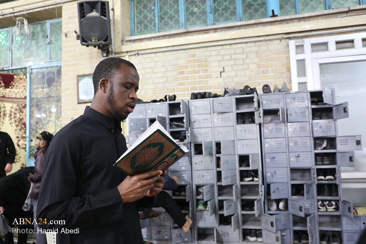 Photos: Spiritual Itikaf Ceremony for Non‑Iranian Seminary Students