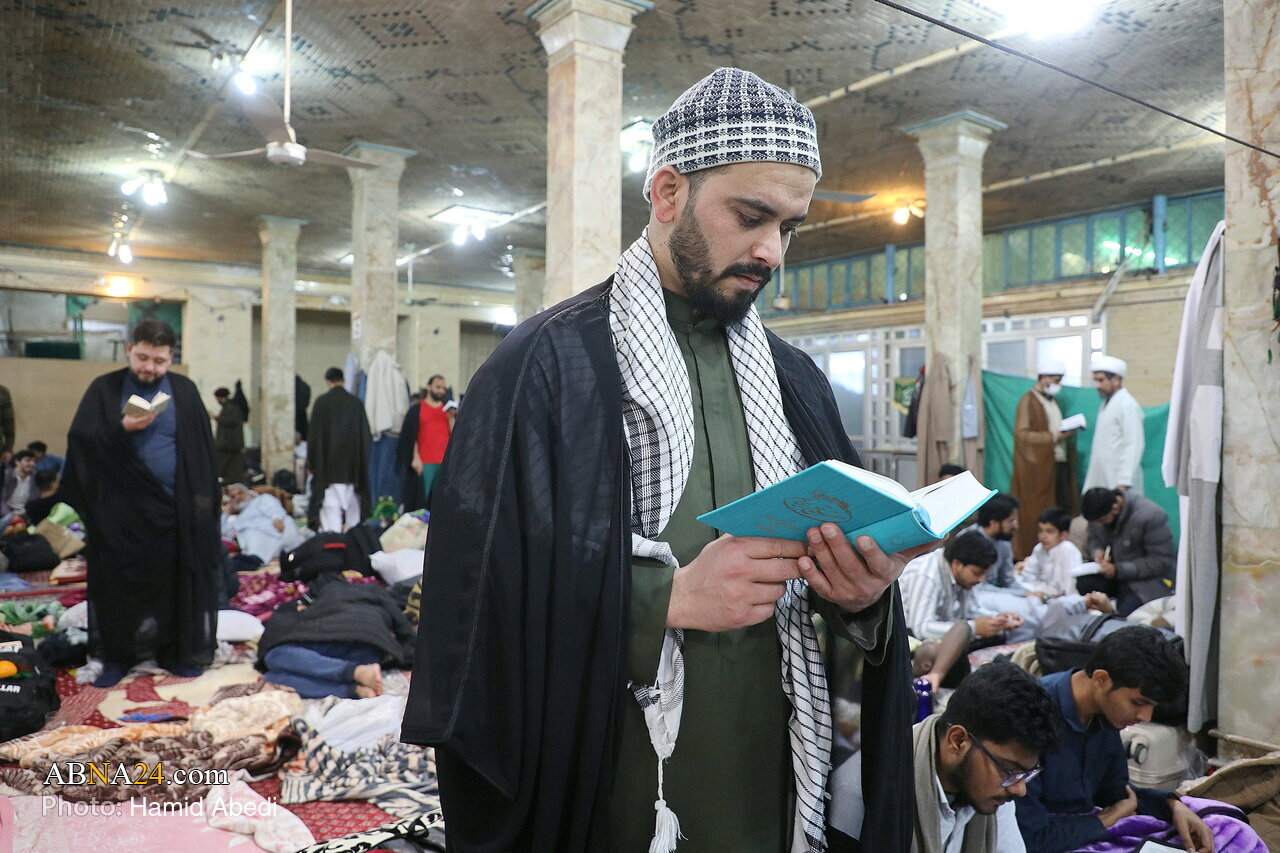 Photos: Spiritual Itikaf Ceremony for Non‑Iranian Seminary Students