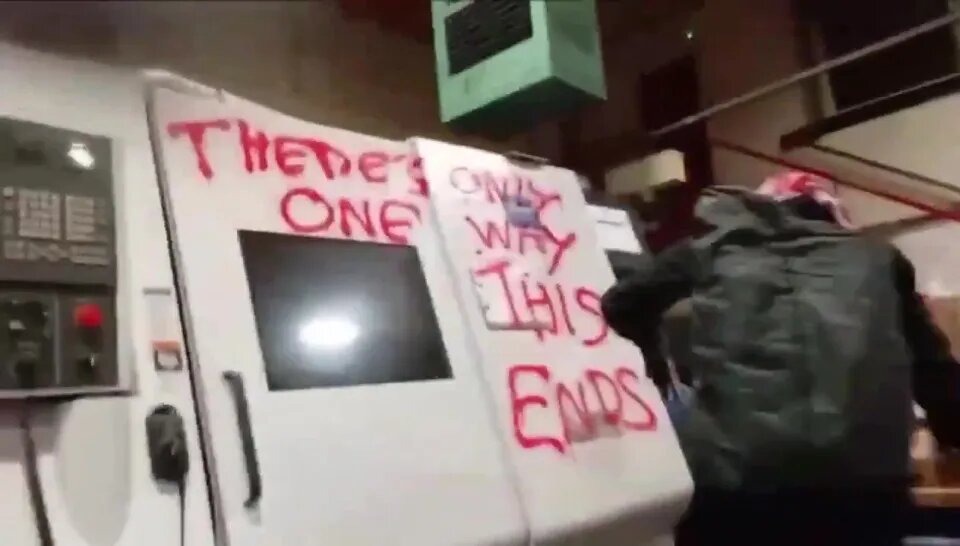 Pro-Palestine activists storm UK Aerospace Supplier over arms links to “Israel”