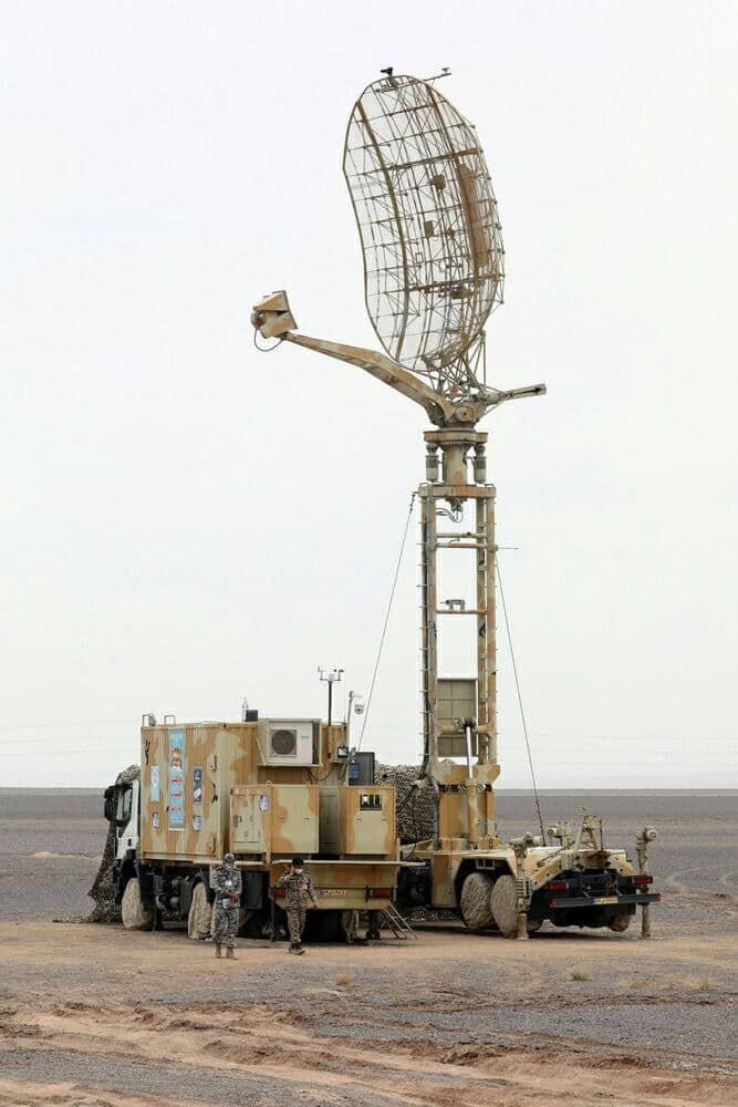 Iran Perkukuh Pertahanan Langit Rendah dengan Sistem Radar "Kavosh" Tempatan