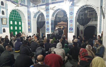 হোসাইনি দালানে হযরত যায়নাব (সা.আ.)-এর শাহাদাত বার্ষিকীতে শোক মজলিস