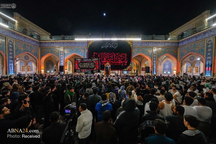 Photos: Hazrat Zainab mourning ceremony held at Imam Ali holy shrine