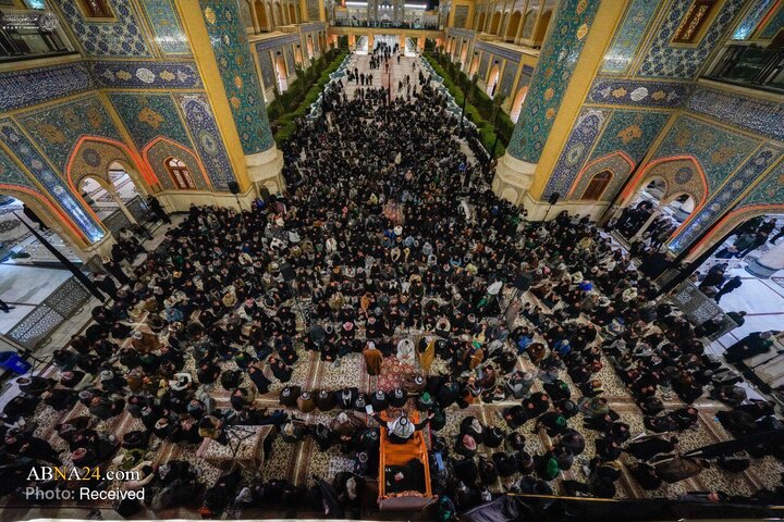 Photos: Hazrat Zainab mourning ceremony held at Imam Ali holy shrine