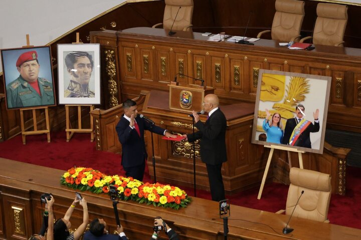 Informe fotográfico | Jorge Rodríguez jura como presidente de la Asamblea Nacional en instalación del período 2026-2031