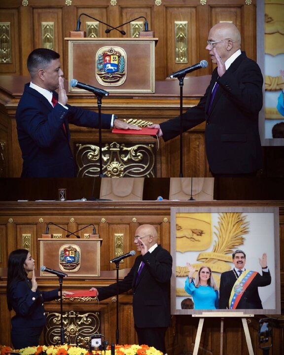 Informe fotográfico | Jorge Rodríguez jura como presidente de la Asamblea Nacional en instalación del período 2026-2031