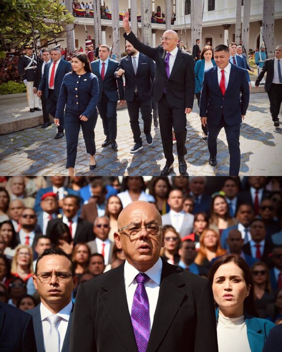 Informe fotográfico | Jorge Rodríguez jura como presidente de la Asamblea Nacional en instalación del período 2026-2031