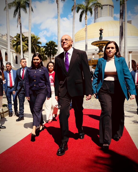 Informe fotográfico | Jorge Rodríguez jura como presidente de la Asamblea Nacional en instalación del período 2026-2031