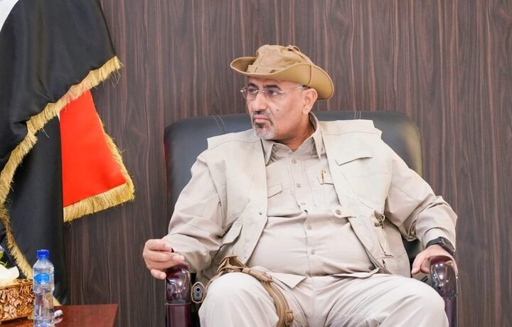 رئیس شورای انتقالی جنوب یمن تحت حمایت امارات، به مکانی نامعلوم گریخت