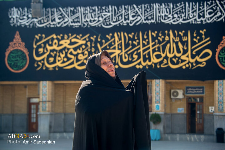 Photos: Black flag on dome of Shahcheragh shrine replaced