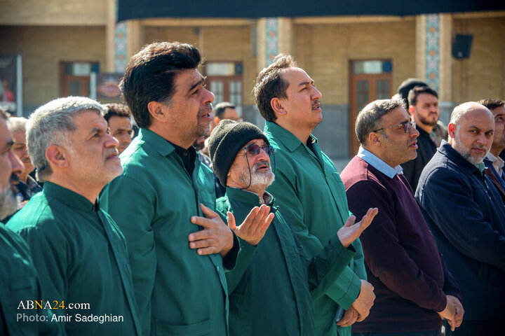 Photos: Black flag on dome of Shahcheragh shrine replaced
