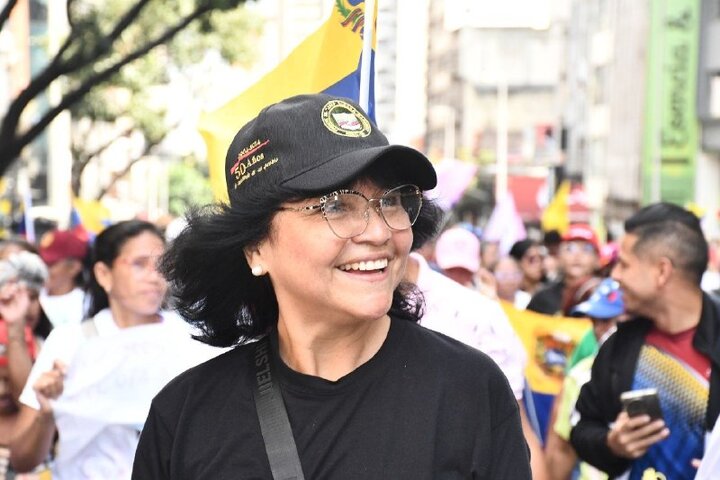 Informe fotográfico | Miles de venezolanos exigen con una gran marcha en Caracas la libertad de Maduro