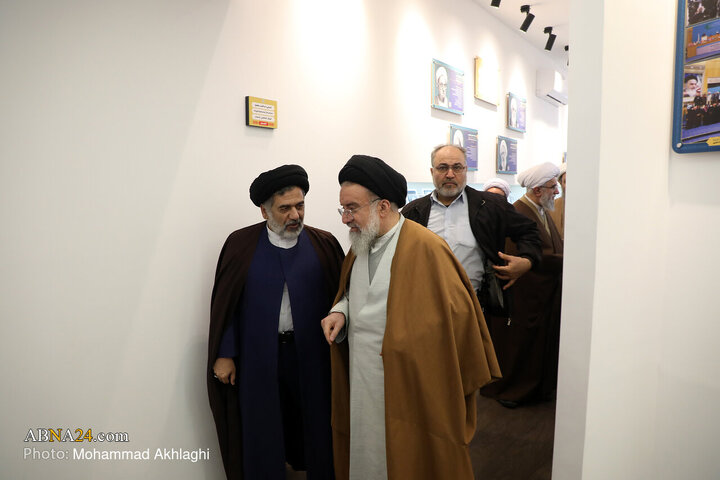 مراسم رونمایی از نمایشگاه دستاوردهای مجمع جهانی اهل‌بیت(ع)