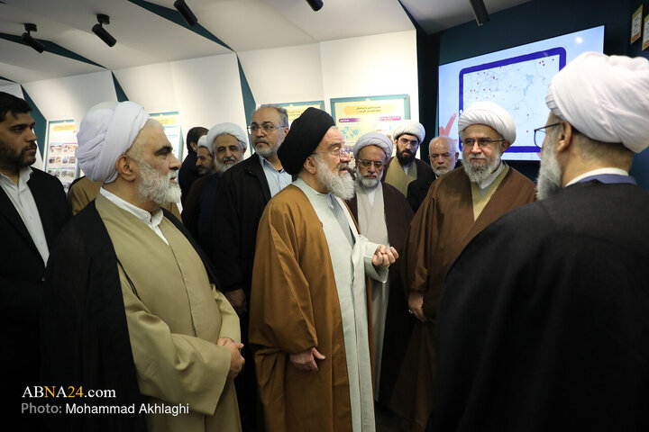 مراسم رونمایی از نمایشگاه دستاوردهای مجمع جهانی اهل‌بیت(ع)