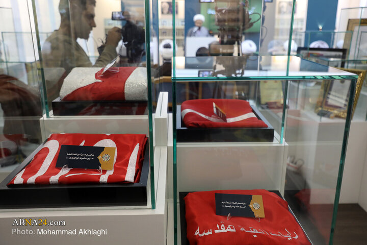 مراسم رونمایی از نمایشگاه دستاوردهای مجمع جهانی اهل‌بیت(ع)