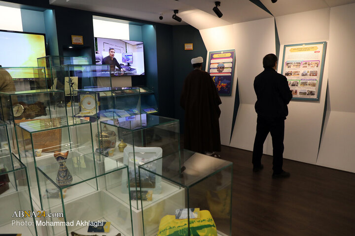 مراسم رونمایی از نمایشگاه دستاوردهای مجمع جهانی اهل‌بیت(ع)