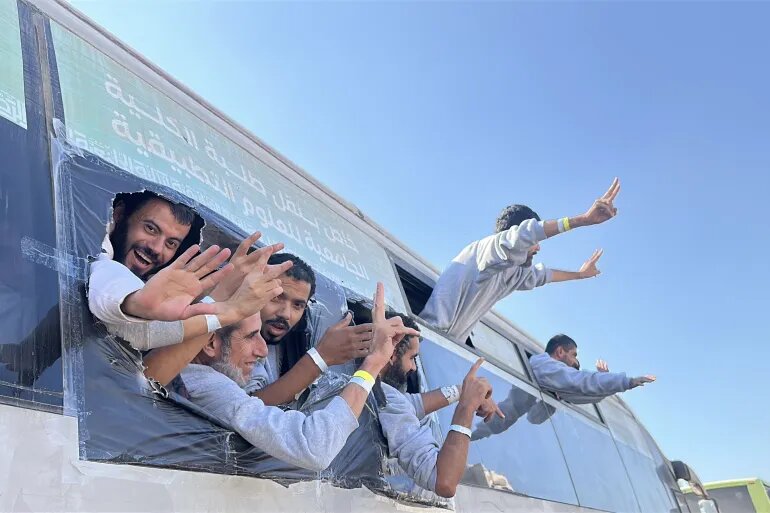 Israel releases 10 Palestinian prisoners from Gaza