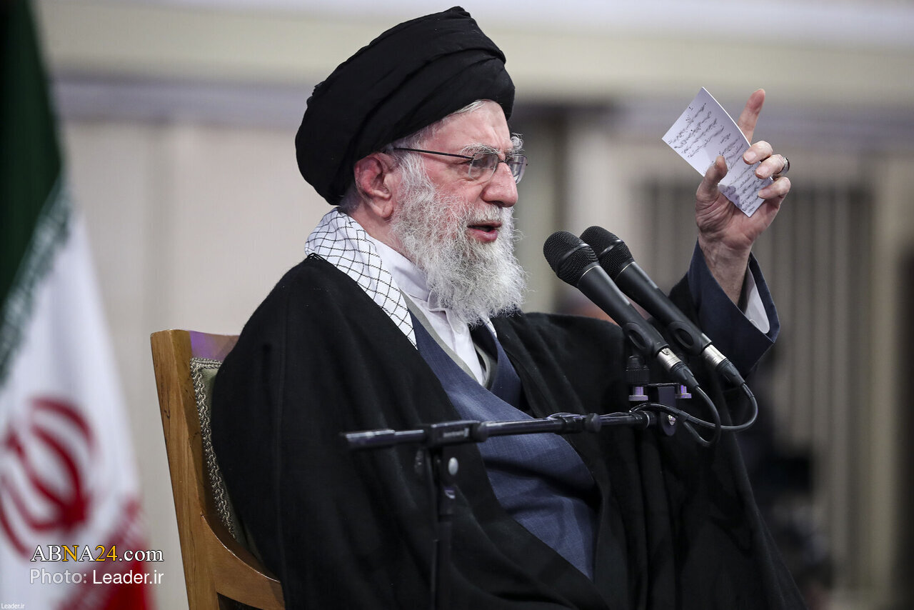 İmam Xamenei: İslam Cümhuriyyəti təxribatçılar müqabilində geri çəkilməyəcək \ Xalq hamılıqla hər bir düşmənə qalib gələcək
