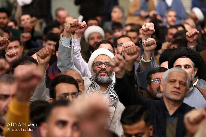Foto / İmam Hamanei'nin Kum Halkıyla Görüşmesinden Kareler