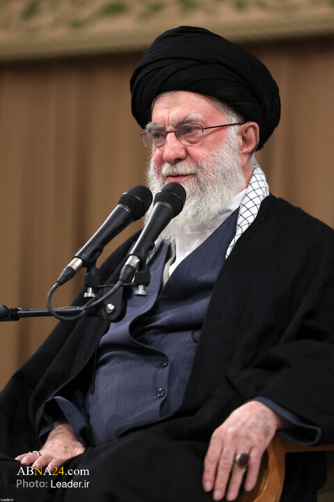 Foto / İmam Hamanei'nin Kum Halkıyla Görüşmesinden Kareler