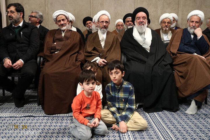 Foto / İmam Hamanei'nin Kum Halkıyla Görüşmesinden Kareler