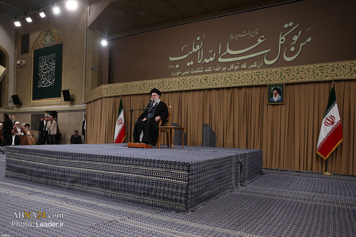 Foto / İmam Hamanei'nin Kum Halkıyla Görüşmesinden Kareler