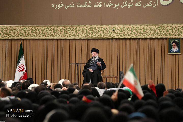 Foto / İmam Hamanei'nin Kum Halkıyla Görüşmesinden Kareler