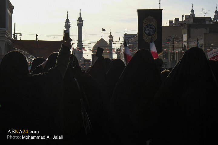 Foto / Kum'da 12 Ocak 2026 Amerika ve Sinizm Karşıtı Halk Yürüyüşünden Kareler