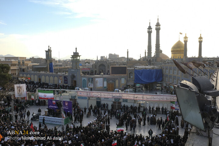 Foto / Kum'da 12 Ocak 2026 Amerika ve Sinizm Karşıtı Halk Yürüyüşünden Kareler