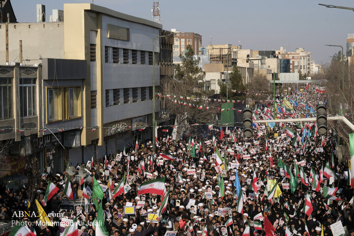 Foto / Kum'da 12 Ocak 2026 Amerika ve Sinizm Karşıtı Halk Yürüyüşünden Kareler