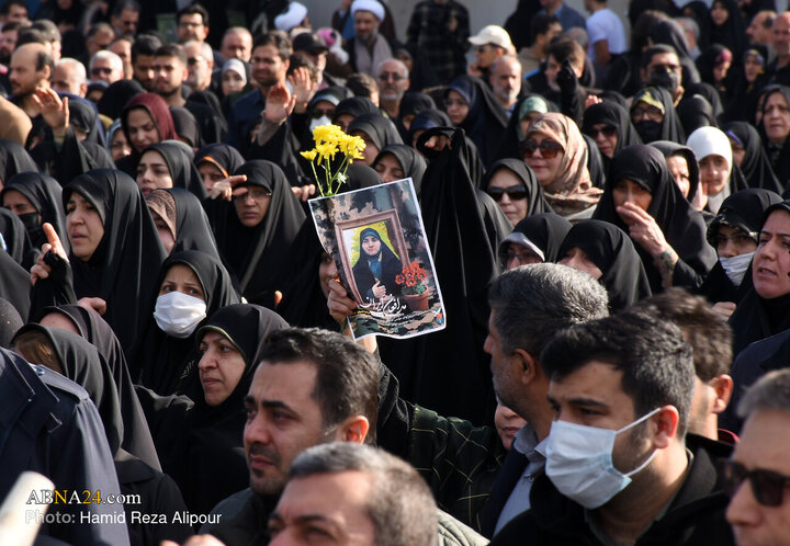Foto / Reşt Şehrinde 7 Güvenlik Şehidinin Teşyii Cenazesinden Kareler