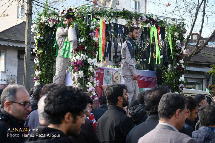 Foto / Reşt Şehrinde 7 Güvenlik Şehidinin Teşyii Cenazesinden Kareler