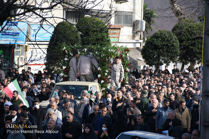 Foto / Reşt Şehrinde 7 Güvenlik Şehidinin Teşyii Cenazesinden Kareler
