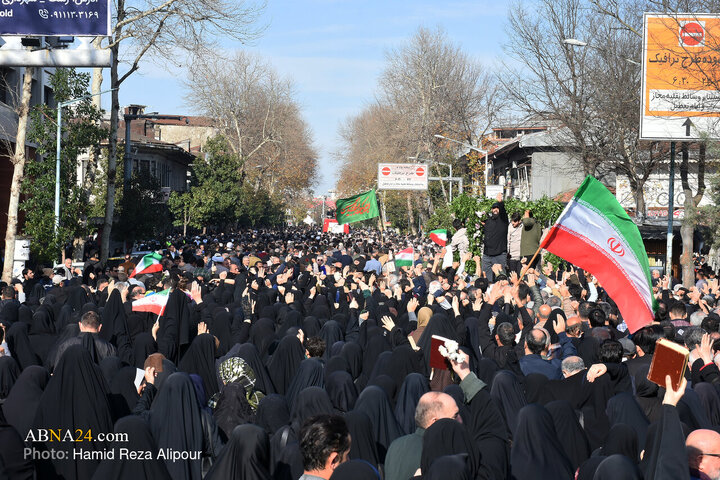 Foto / Reşt Şehrinde 7 Güvenlik Şehidinin Teşyii Cenazesinden Kareler