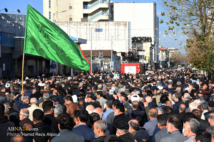 Foto / Reşt Şehrinde 7 Güvenlik Şehidinin Teşyii Cenazesinden Kareler