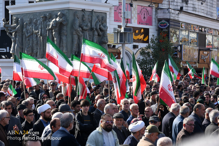 Foto / Reşt Şehrinde 7 Güvenlik Şehidinin Teşyii Cenazesinden Kareler