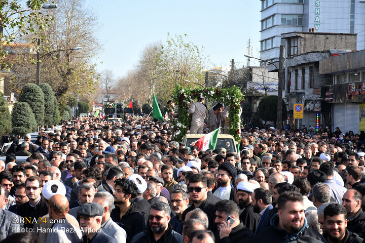 Foto / Reşt Şehrinde 7 Güvenlik Şehidinin Teşyii Cenazesinden Kareler